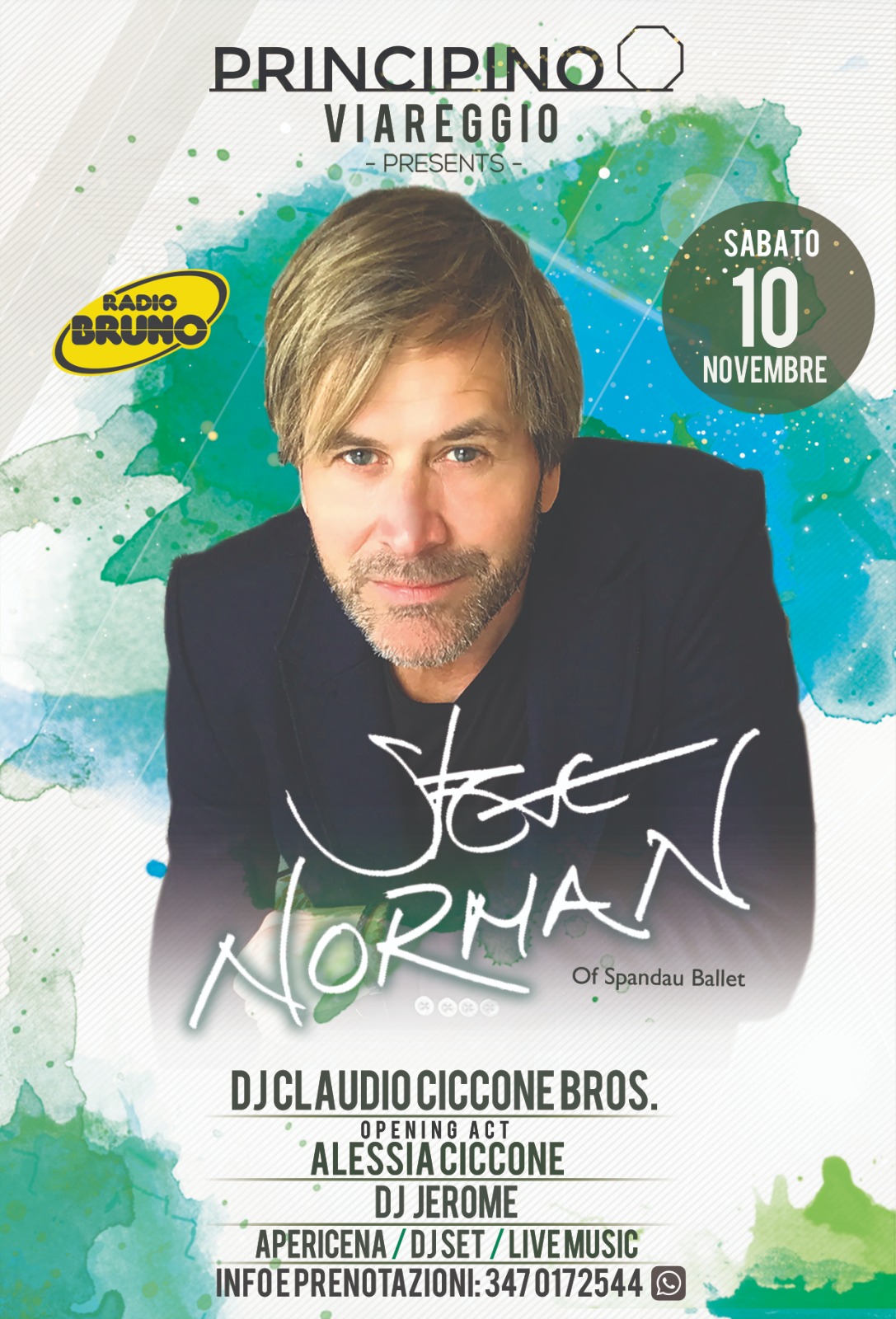 DJ SET IN VIAREGGIO – NOVEMBER 10
